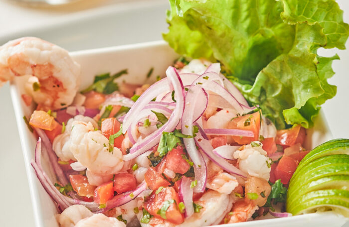 Ceviche de camarón